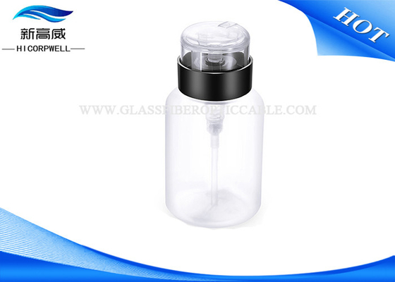 Διαφανές μπουκάλι οινοπνεύματος απόδειξης διαρροών αντλιών εργαλείων δοκιμής ινών 8 oz κύκλος