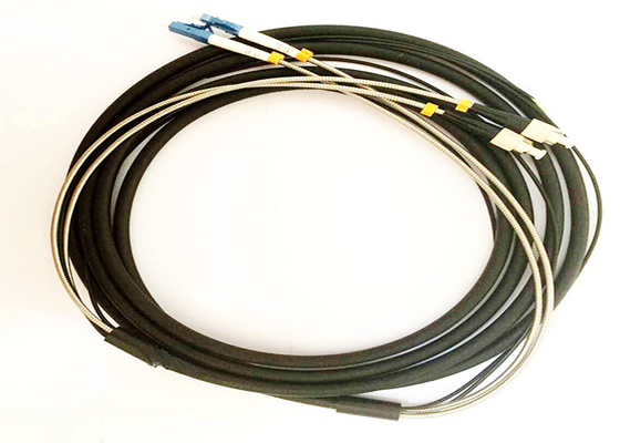 Υπαίθρια 2,4,8,12 τακτικά fc-LC DX πυρήνων καλώδια σκοινιού Pach συνδετήρων των FO