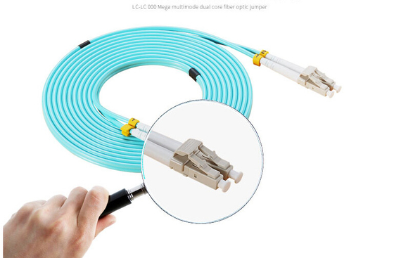 Θωρακισμένο LC - οπτικό καλώδιο ίνας υάλου συνδετήρων LC για την υπαίθρια επικοινωνία