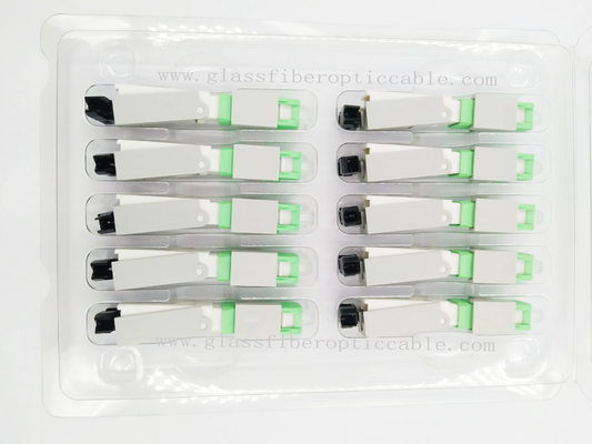 APC UPC Sc συνδετήρων ινών FTTH οπτικός γρήγορος τομέας - εγκαταστήσιμος συνδετήρας ινών
