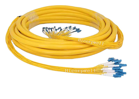 2.0mm Singlemode SM Bundled Jumper LC SC FC ST Branch Cable Optical Fiber Patch Cable 24C