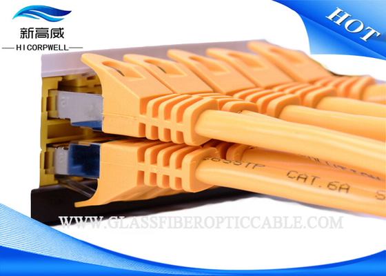 Συνδετήρας Unshield χαλκού καλωδίων του τοπικού LAN CAT6A UTP/STP 2 Gigabit Ethernet Π.Χ.