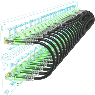 Εναρμόνιση σκηνής 80M 100M Cat6 Cat5 Προετοιμασμένο καλώδιο δικτύου καλωδίου περιστρεφόμενο τύμπανο για βίντεο ήχο