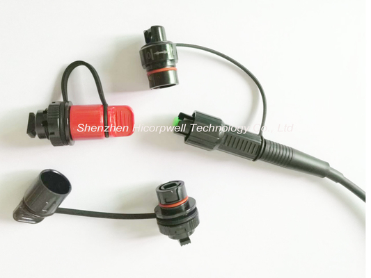 Dustproof υπαίθριοι συνδετήρας Sc καλωδίων μπαλωμάτων οπτικών ινών μίνι/προσαρμοστής IP67