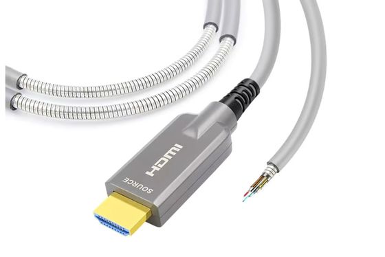 Οπτικό καλώδιο HDMI οπτικών ινών πολλαπλών λειτουργιών για ομαλή και γρήγορη σύνδεση