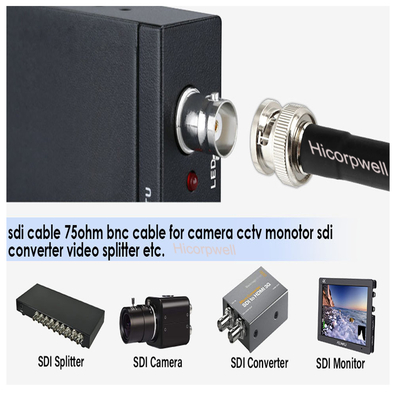 Καλώδια μετάδοσης 3G 12G HDM1 SDI Mini 3G SDI Video Micro Converter με ισχύ USB HDM1 Switcher σε SDI Coaxial Cable για εφαρμογές βίντεο