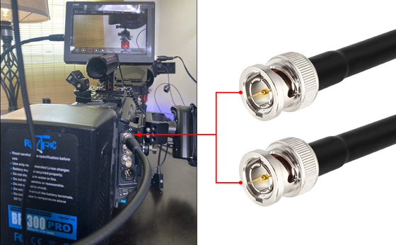 Καλώδια μετάδοσης 3G 12G HDM1 SDI Mini 3G SDI Video Micro Converter με ισχύ USB HDM1 Switcher σε SDI Coaxial Cable για εφαρμογές βίντεο