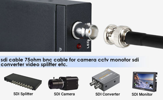 Μίνι 3G SDI Video Micro Converter με USB Power HDM1 Switcher Broadcasting Cables 3G 12G HDM1 SDI 4G