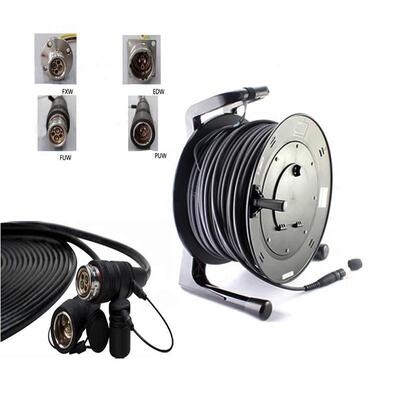 3K.93C HDTV Broadcasting Cable SMPTE Camera Cable PUW 3k.93c Fiber Optical Connectors FXW-2LC-0.5M