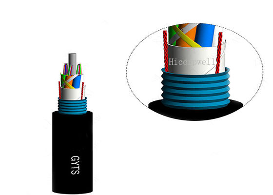 GYTS κλέβουν το θωρακισμένο SM υπόγειο πυρήνα 24/48/96/144 καλωδίων ίνας υάλου οπτικό