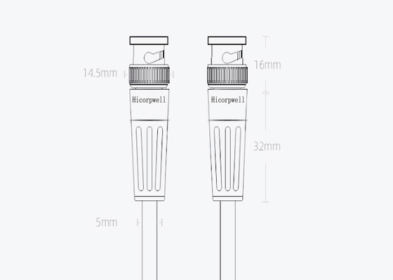 12g Sdi καλώδια Κοαξιακό καλώδιο οπτική ίνα HDMI 3G SDI επεκτατικό καλώδιο τροχιά