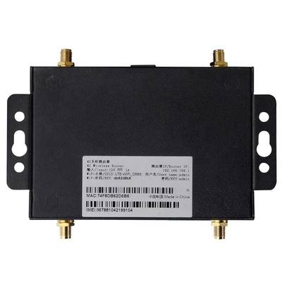 Ο βιομηχανικός δρομολογητής 4G LTE WiFi ξεκλείδωσε το αποσπάσιμο κεραιών SMA λιμένων SIM ραδιόφωνο παιχνιδιού βουλωμάτων οργάνωσης υποδοχών κάρτας εύκολο