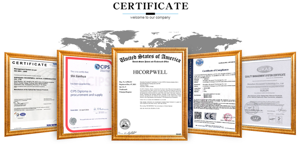 Κίνα Shenzhen Hicorpwell Technology Co., Ltd Πιστοποιήσεις
